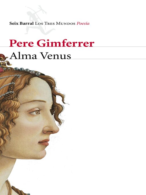 Title details for Alma Venus by Pere Gimferrer - Available